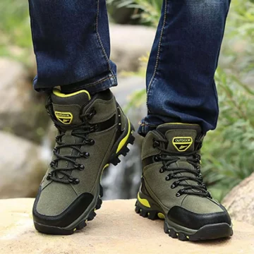 Autumn Winter Mens Hiking Sneakers   Non Slip | PricZone