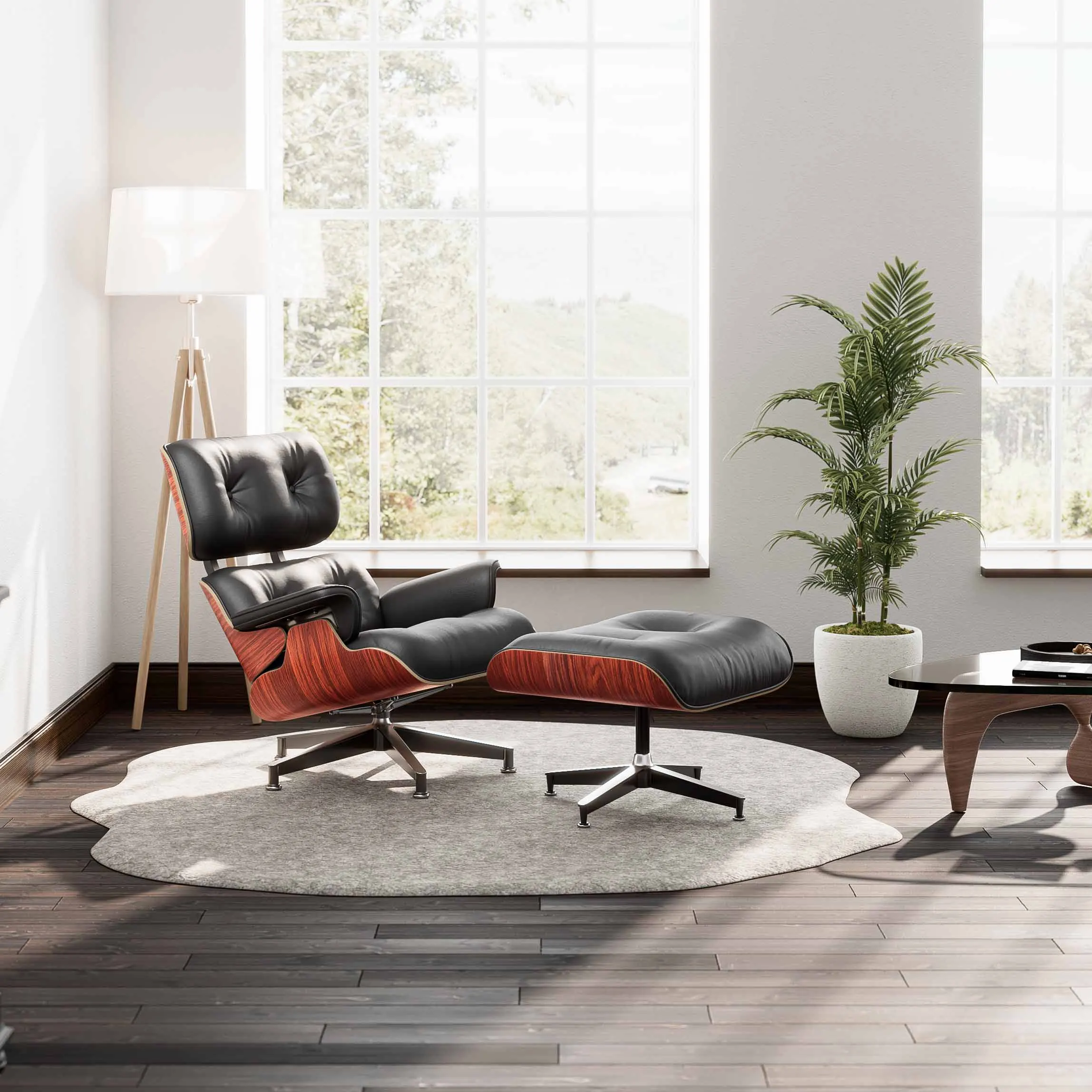 Premier Tall Lounge Chair Ottoman Leather Sofa 6 | PricZone Premier Tall Lounge Chair Ottoman Leather Sofa 6 | PricZone