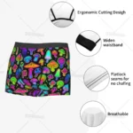 Psychedelic Magic Mens Boxer Briefs S XXL 3 | PricZone