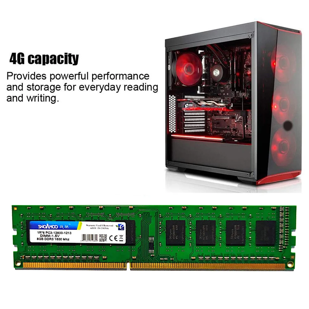 8GB DDR3 1600MHz Desktop RAM for PC 1 | PricZone 8GB DDR3 1600MHz Desktop RAM for PC | PricZone
