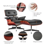 Premier Tall Lounge Chair Ottoman Leather Sofa 4 | PricZone Premier Tall Lounge Chair Ottoman Leather Sofa 4 | PricZone