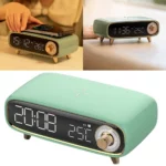 15W Bluetooth Speaker  Charger   Alarm Clock Gift | PricZone