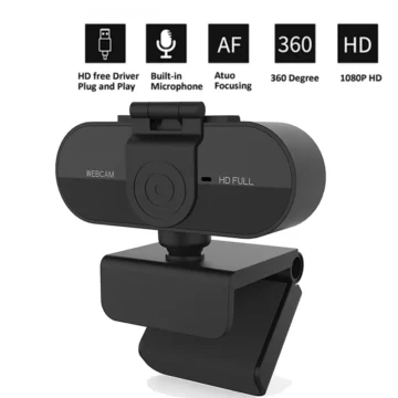 HD 1080P Webcam with Mic for PC  Mac | PricZone