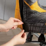 Stretch Geometry Office Chair Cover   ML Sizes 4 | PricZone