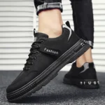 Mens Sporty Ankle Sneakers   Breathable  Lightweight 3 | PricZone