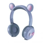 Cute Bear Bluetooth Kids Headphones   LED  Wireless 3 | PricZone