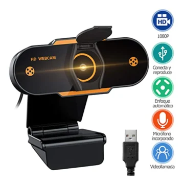 HD 1080P Auto Focus Webcam with Mic | PricZone