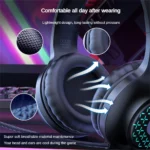 GlowPro Wired Headset Premium Audio  Noise Cancel 6 | PricZone