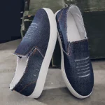 Mens Canvas Slip On Sneakers | Thick Sole 5 | PricZone