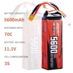 Sunpadow 3S 111V 5600mAh 70C Lipo Battery 2 | PricZone Sunpadow 3S 111V 5600mAh 70C Lipo Battery 2 | PricZone