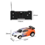 Mini Coke Can RC Car   Remote Racing Gift 6 | PricZone