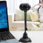 HD 4 LED USB Webcam with Microphone for Desktop  Laptop 3 | PricZone