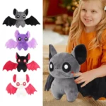 Gothic Bat Plush Toy 48cm   Dark Elf | PricZone