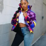 Camo Print Short Parka for Women 5 | PricZone