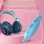 Chic Cat Ear RGB Gamer Headset   71 Surround Sound | PricZone