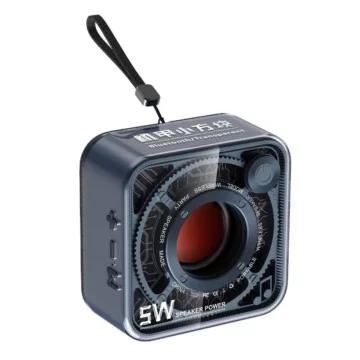 5W Mini Mecha Wireless Speaker Clear  Portable | PricZone