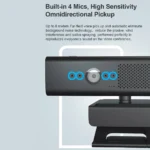 4K HiFi USB Webcam with Speaker  Mic 3 | PricZone