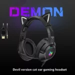 K9 Cat Ear Soundproof Gaming Headset   Durable  Fun | PricZone