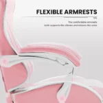 GTW 200 Pink Gaming Chair Adjustable  Reclining 5 | PricZone