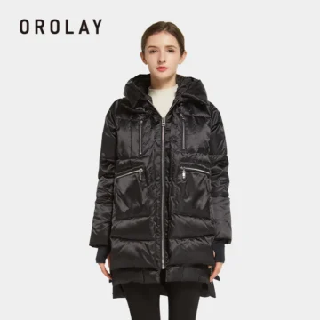 Orolay Hooded Down Jacket   Womens Thermal | PricZone