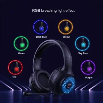 GlowPro Wired Headset Premium Audio  Noise Cancel | PricZone