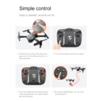 4K HD Camera RC Drone   Foldable Quadcopter Toy 4 | PricZone
