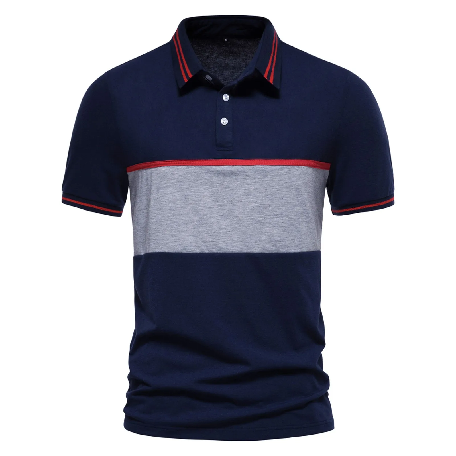 Summer Stripe PoloShirt Slim Fit HighQuality Cotton 1 | PricZone Summer Stripe Polo Shirt Slim Fit High Quality Cotton | PricZone