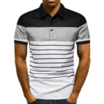 Stylish Striped Polo Shirt for Casual Wear 2 | PricZone