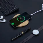 Slim Qi Wood Charger Pad iPhoneSamsung 1 | PricZone Slim Qi Wood Charger Pad iPhoneSamsung | PricZone