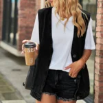 Fringe Denim Vest for Women 1 | PricZone Fringe Denim Vest for Women | PricZone