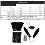 Sexy Black Bunny Girl Cosplay Suit   Deep V Jumpsuit 6 | PricZone