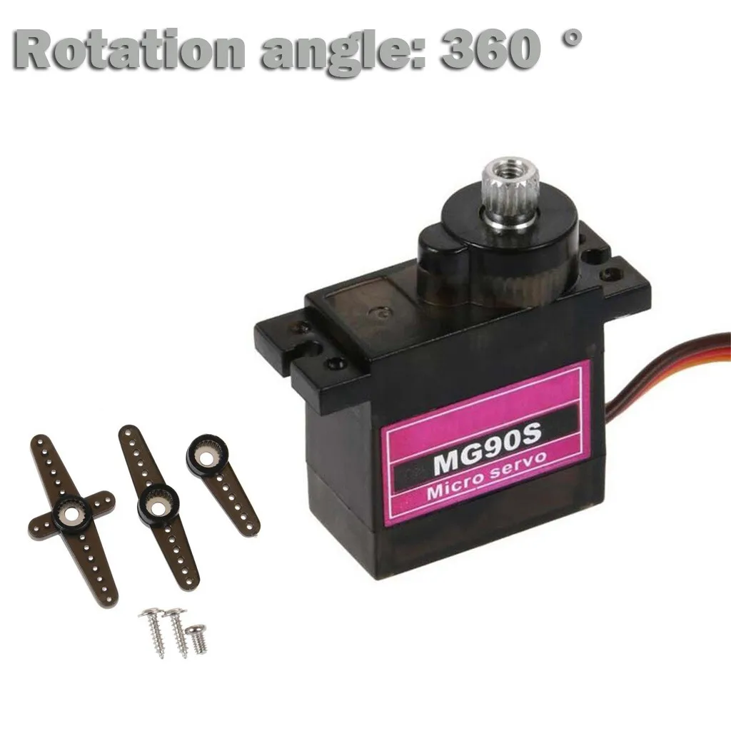 MG90S Mini Servo for RC Models - 14g Metal Gear