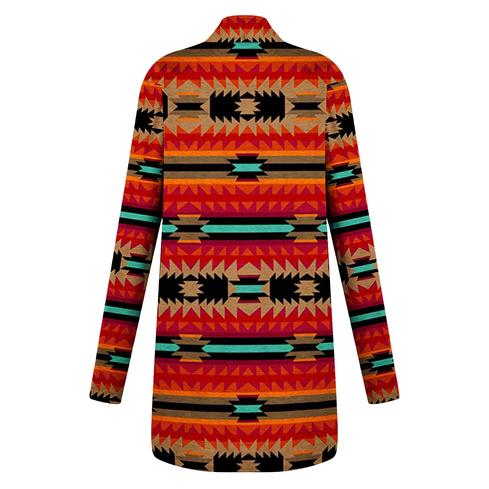 Boho Aztec Print Womens Cardigan Coat 5 | PricZone Boho Aztec Print Womens Cardigan Coat 5 | PricZone