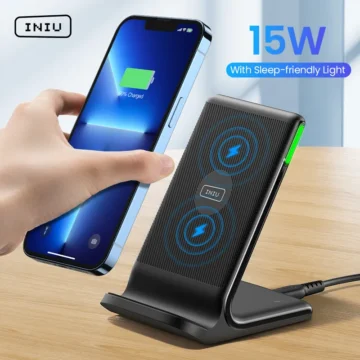 INIU 15W Fast Wireless Charger for iPhone  Samsung | PricZone