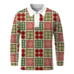 3D Christmas Plaid Long Sleeve Shirt 4 | PricZone