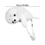 Kawaii Seal Plush Backpack for Kids 6 | PricZone