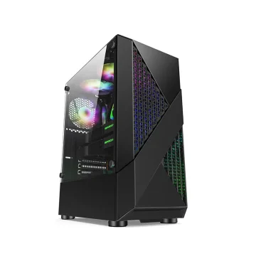 ATX Mid Tower Diamond Grid Gaming Case 2 | PricZone