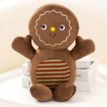 Gingerbread Plush Pillow   Cozy Decor 15 5 | PricZone