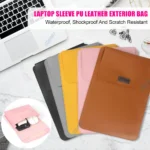 PU Leather Laptop Sleeve for MacBook  More 2 | PricZone