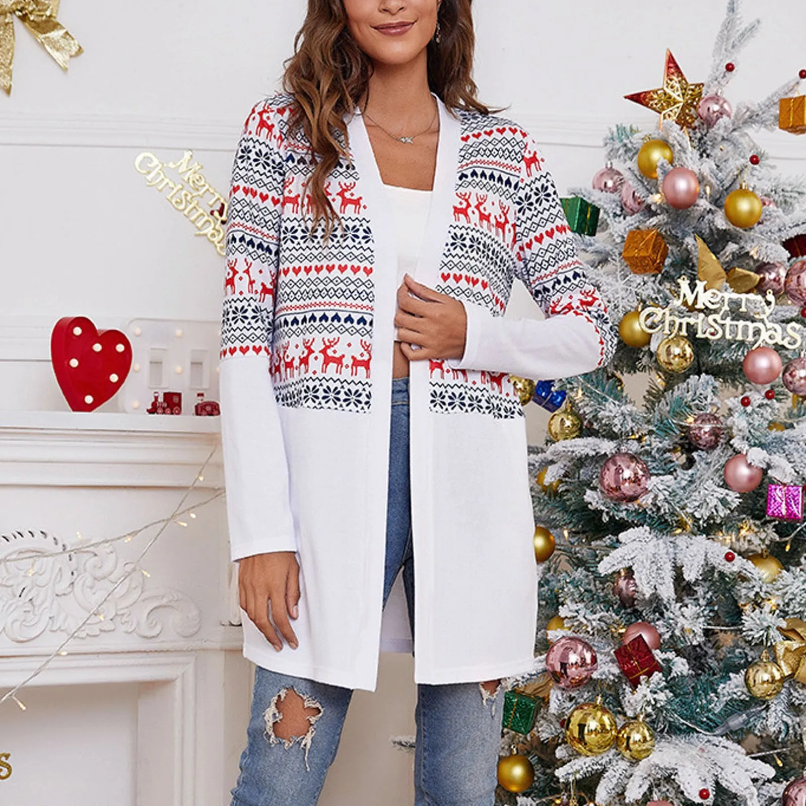 Chic Plaid Cardigan Sweater for Women 3 | PricZone Chic Plaid Cardigan Sweater for Women 3 | PricZone
