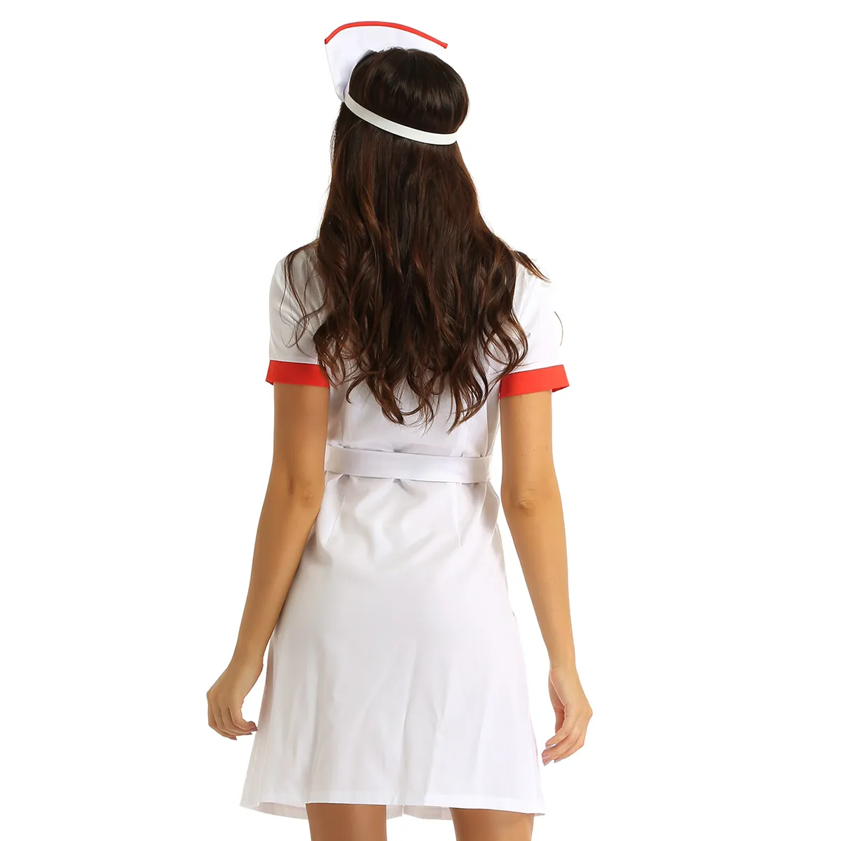Sexy Nurse Roleplay Costume with Hat Belt 3 | PricZone Sexy Nurse Roleplay Costume with Hat Belt 3 | PricZone