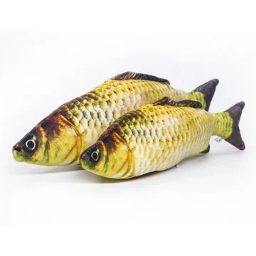 3D Carp Plush Pillow   Cute Catnip Toy Gift 2 | PricZone