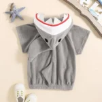 Kids Shark Hoodie Costume   Unisex Cosplay 4 | PricZone