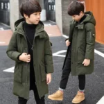 Boys Warm Hooded Winter Parka  30°C 3 | PricZone