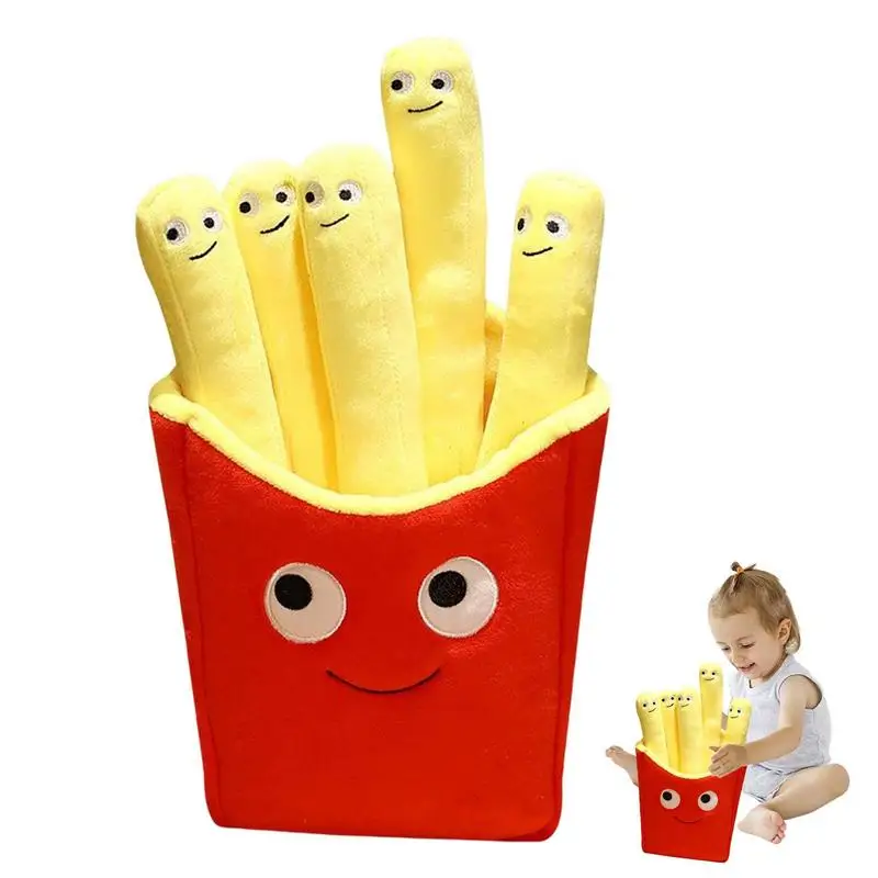 Cute French Fries Plush Toy Cushion 1 | PricZone Cute French Fries Plush Toy Cushion | PricZone