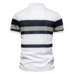 Stylish Mens Contrast Polo Shirt Summer Casual Fashion 2 | PricZone