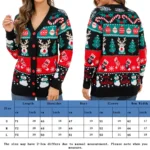 Festive Knit Cardigan for Women   Xmas Style 6 | PricZone