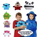 Kids Cartoon Hoodie Blanket   Cozy Pullover Gift 2 | PricZone