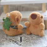 Cute Capybara Plush Keyring Charm 4 | PricZone