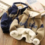 Warm Hoodie for Kids 4 12Y   Letter Print | PricZone